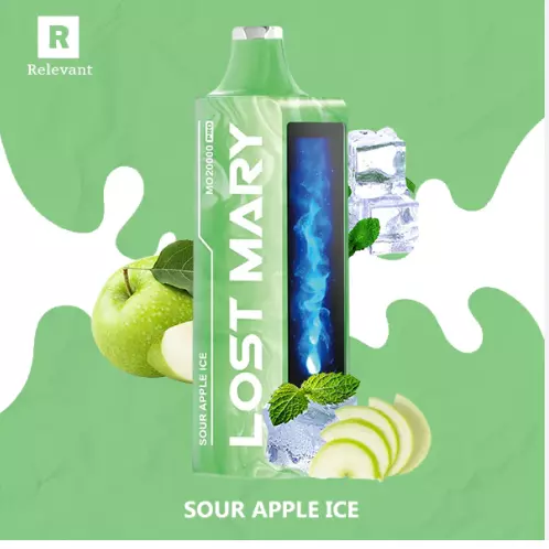 lost mary mo20k sour apple ice