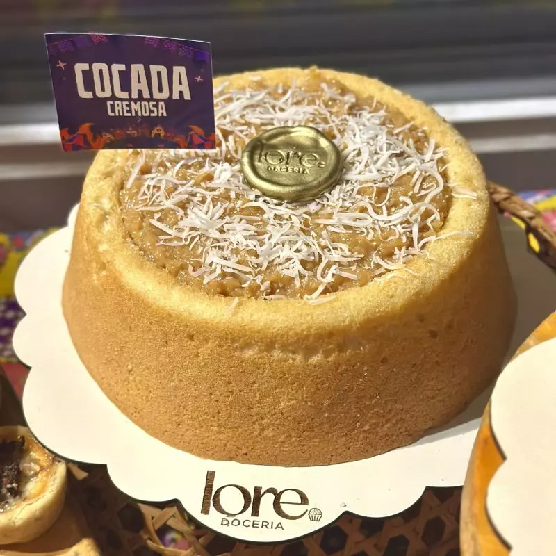 BOLO DE COCADA CREMOSA