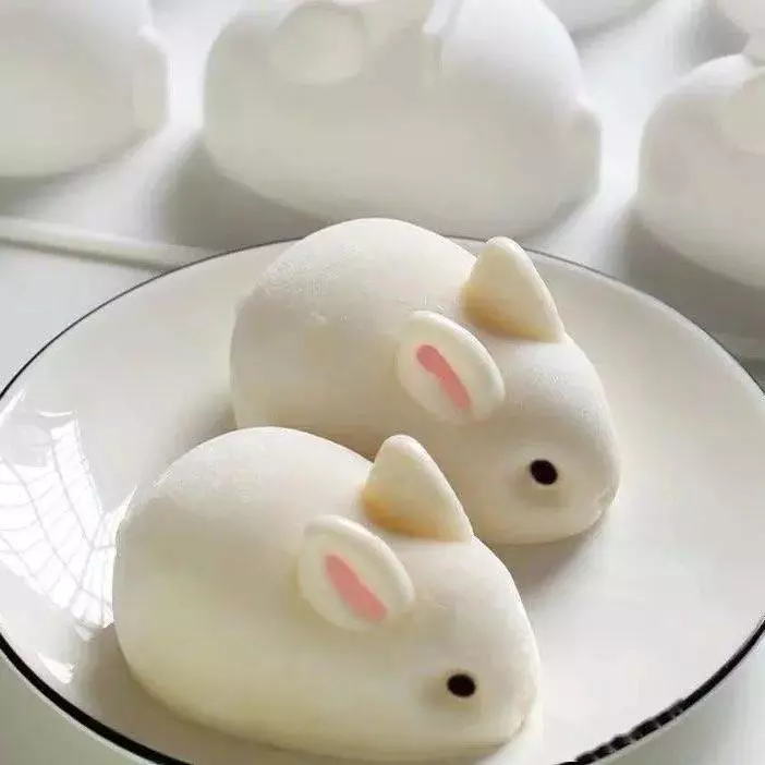 GELATINA DE LECHE COCO 兔兔椰奶布丁