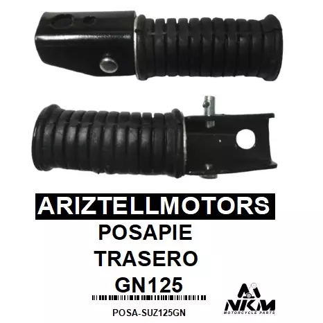 POSAPIE TRASERO GN125