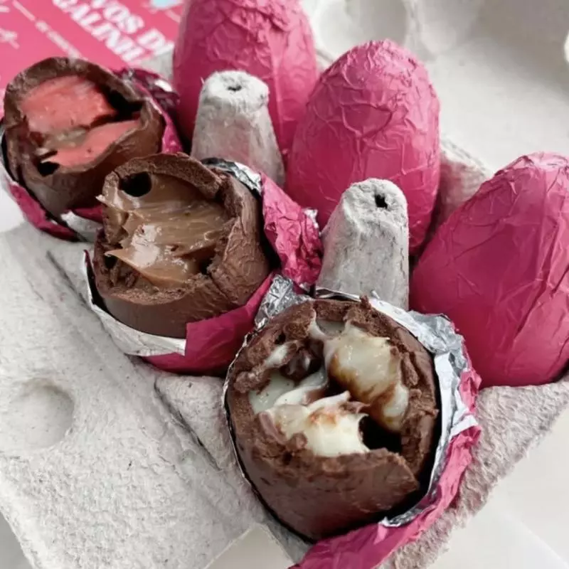 Ovos de galinha de (Chocolate)