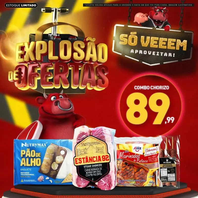 COMBO CHORIZO STEAK ESTÂNCIA 92