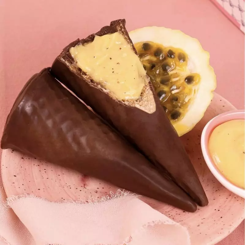 Cone Trufado Maracujá