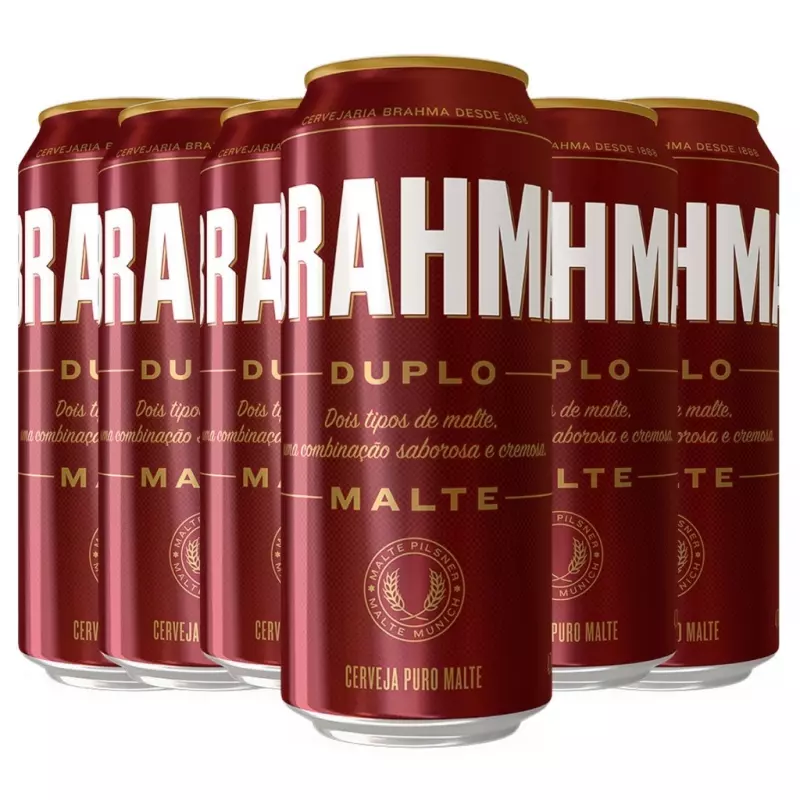 Cerveja Brahma Duplo Malte