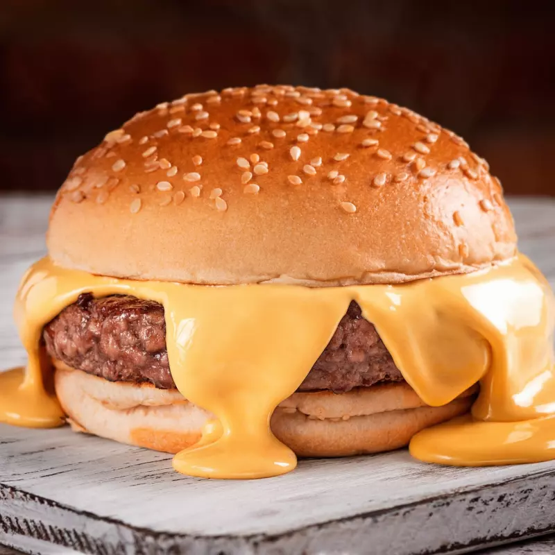 Pan c/ Hamburguesa y queso