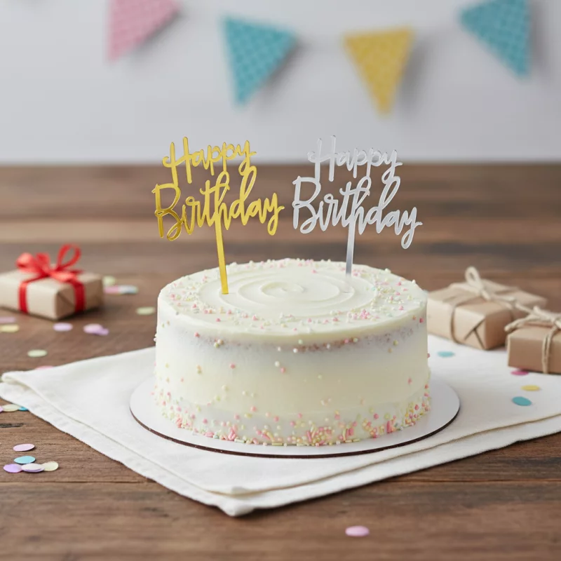 2019 TOPPER HAPPY  BIRTHDAY