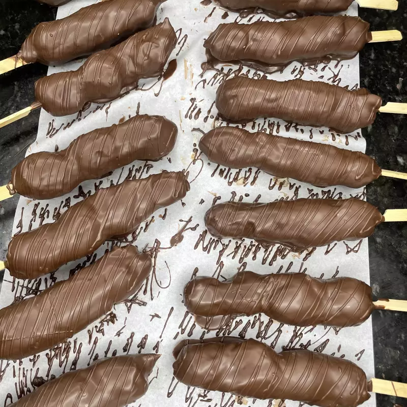 Espetinho de morango