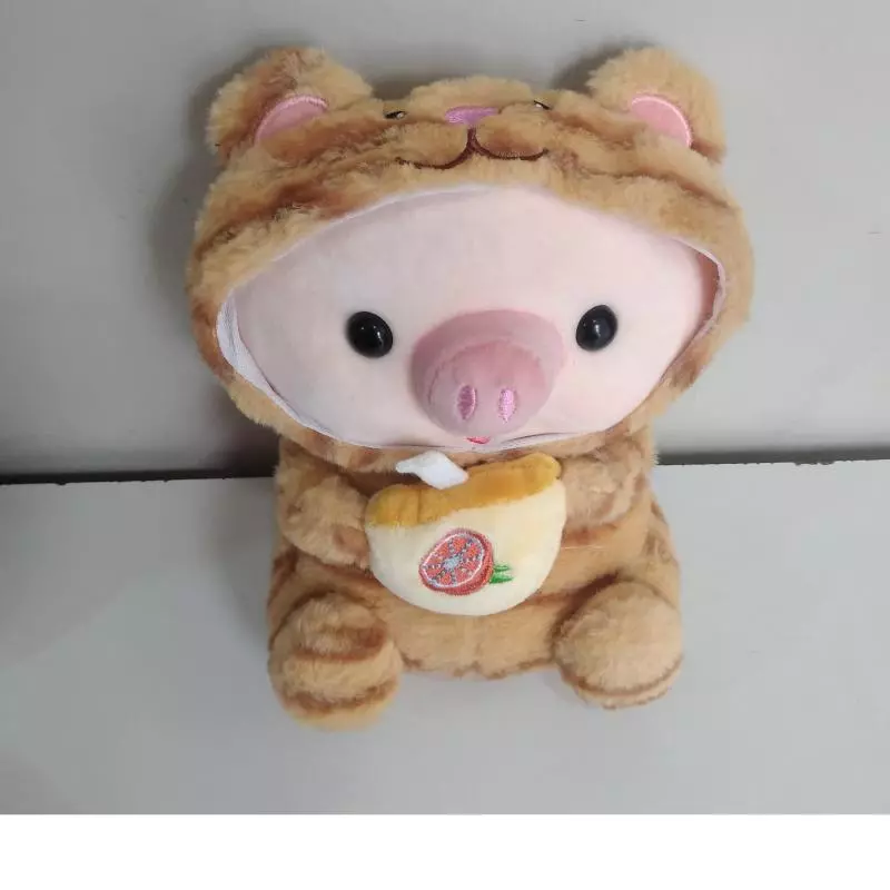 Peluche cerdito café