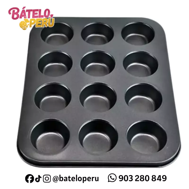 Molde cupcake teflón #7