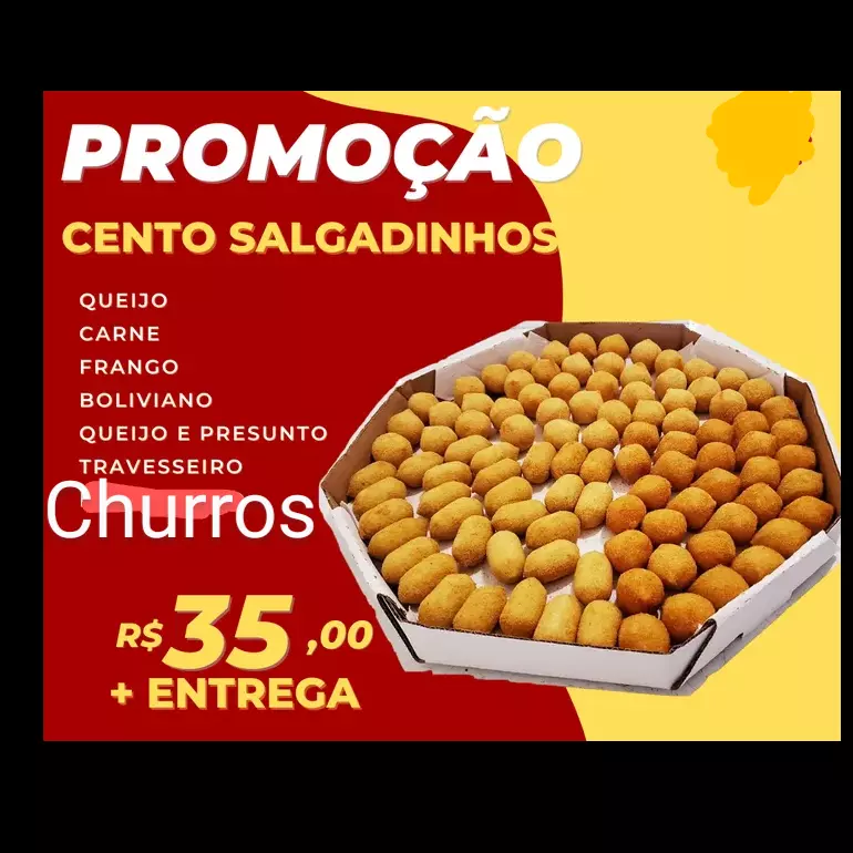 Cento de salgados