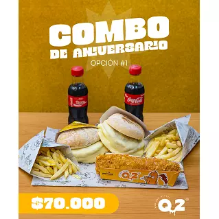 1.Combo Aniversario 🎉 🍔