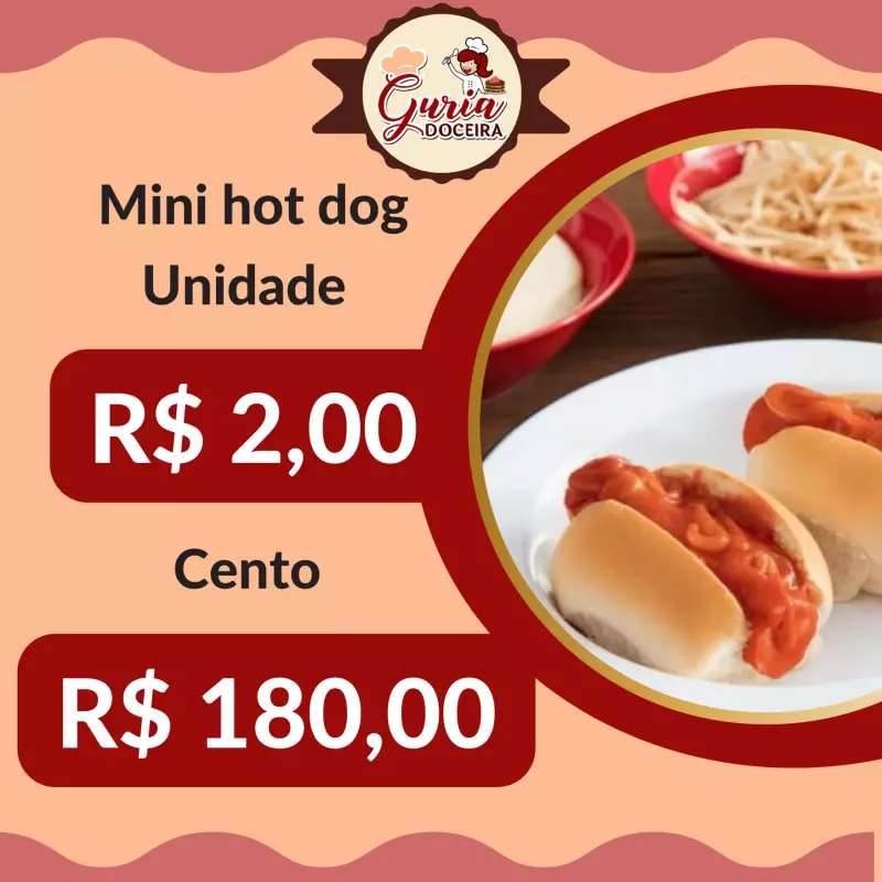 Mini hot dog