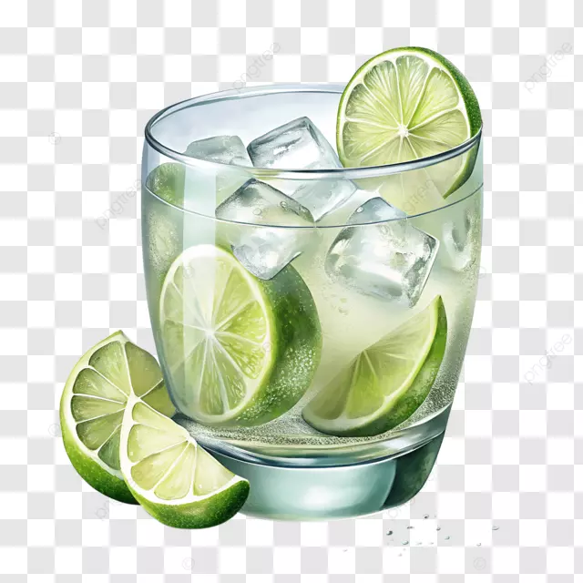 acréscimo limão e gelo