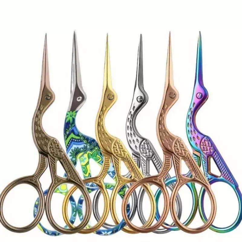 Tesoura Metal Vintage Garça Unidade
