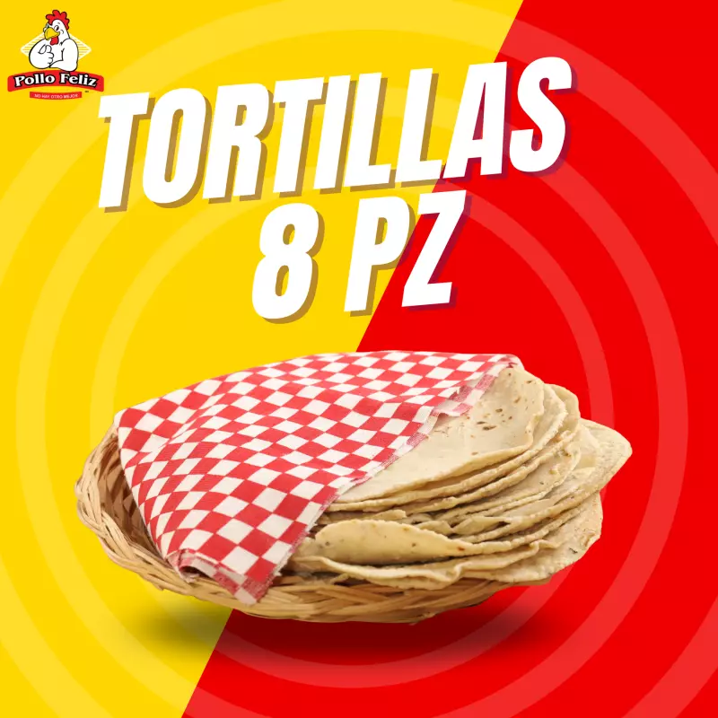 Tortillas 8 pz