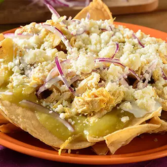 Comida con Chilaquiles