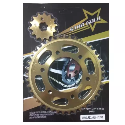 SET SPROCKET FZ2.0 41T14T ORO STA