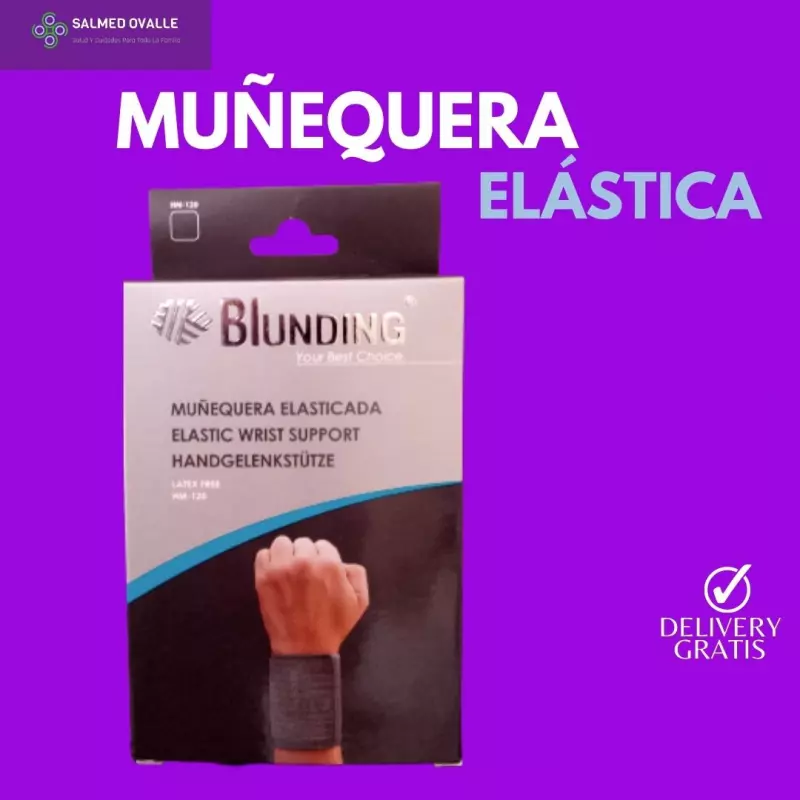 MUÑEQUERA ELÁSTICA TALLA ÚNICA