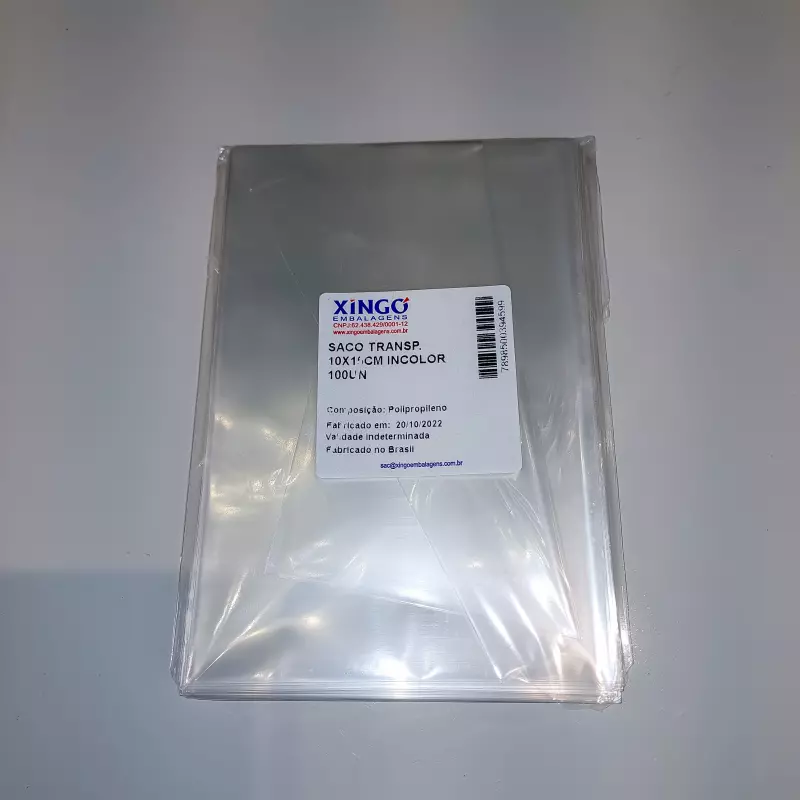 Saco 10x15 Tr - COD:10114