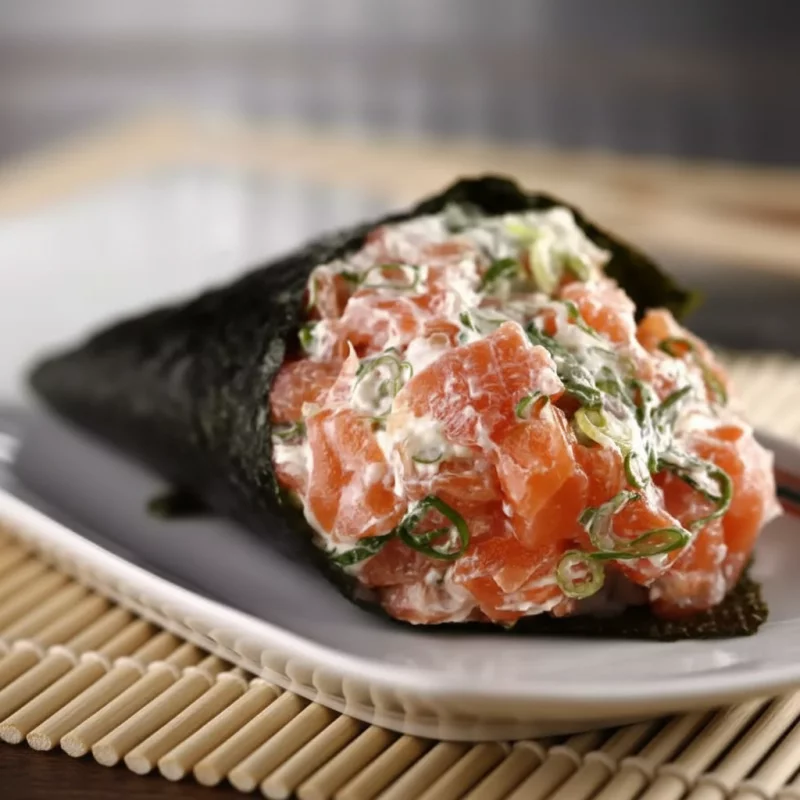 Temaki Salmão Completo
