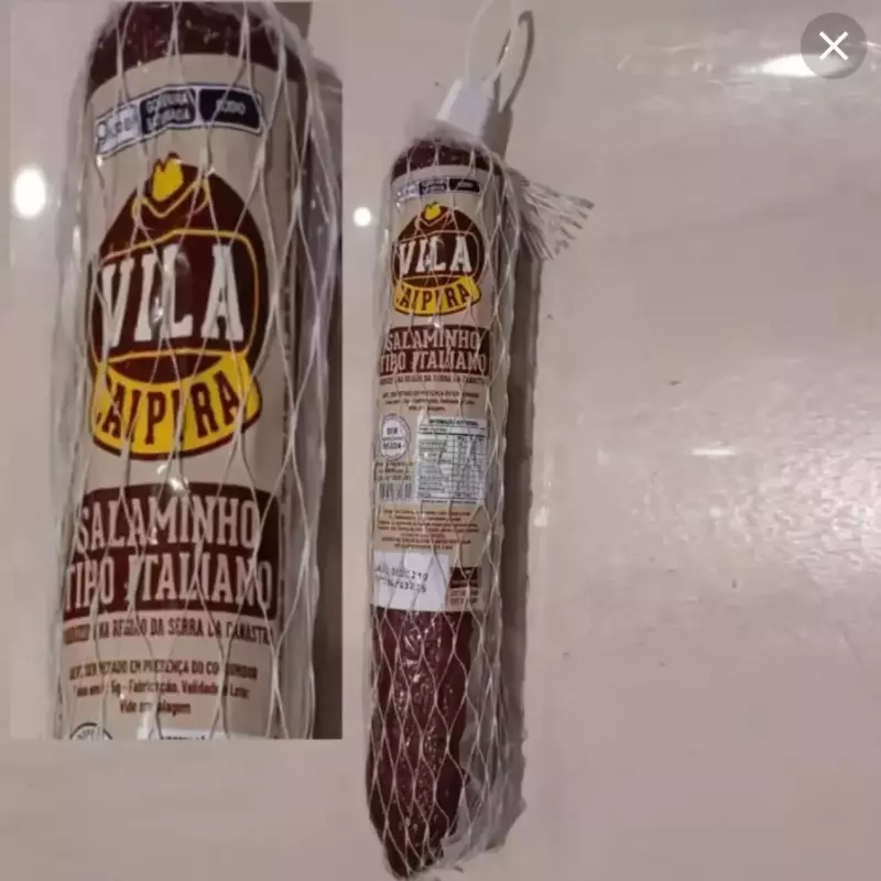SALAME ITAIANO 300GR VILA R$63,00 kl