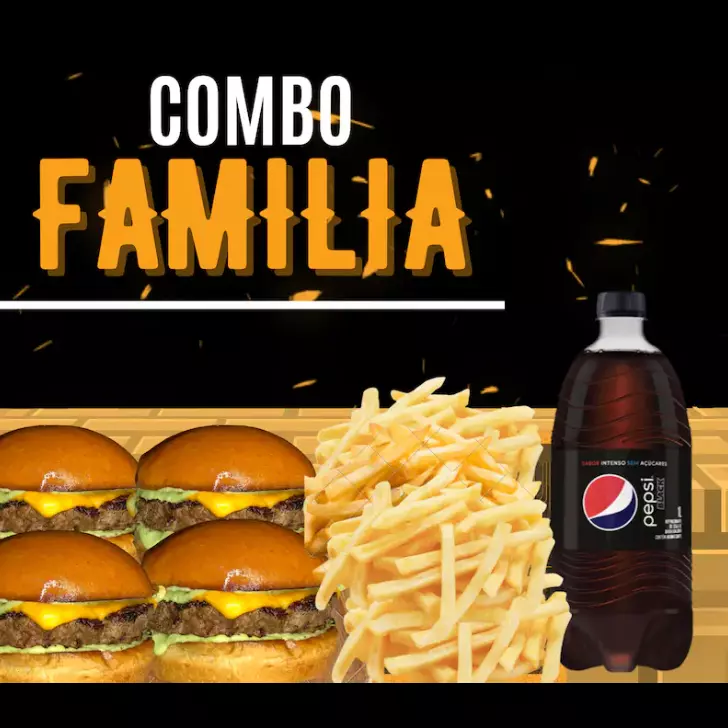 Combo família feliz