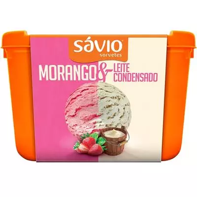 Morango e leite condensado