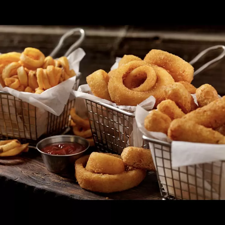 Anéis de cebola a partir de 13,99