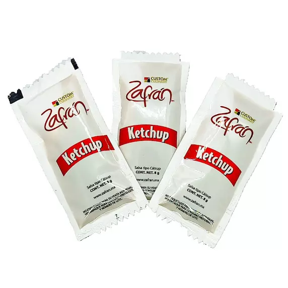 CAJA CATSUP CUSTOM C/204 SOBRES