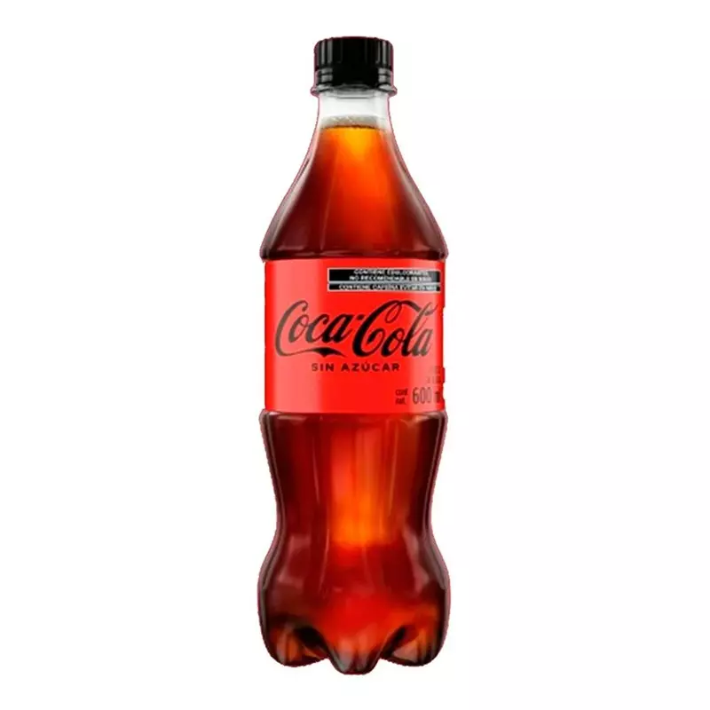 Coca sin azúcar 600 ml