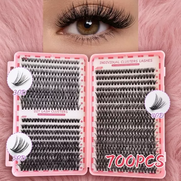 💎 Kit de Pestañas "DIY Eyelash 700p