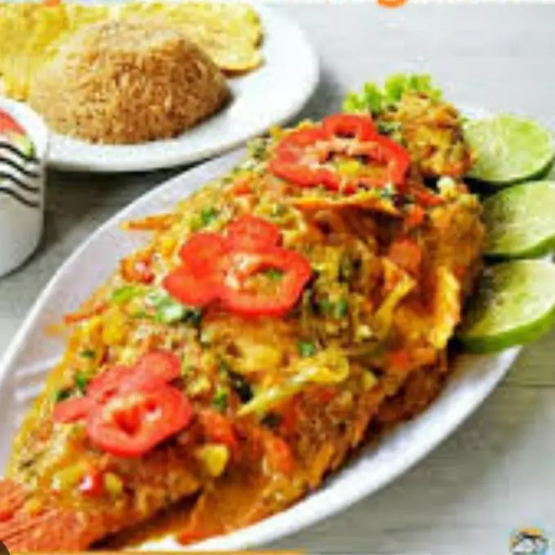 mojarra sudada en salsa 500 gramos