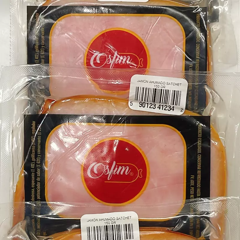 Jamón ahumado sin azucar
