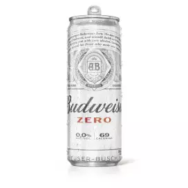 Cerveja Budweiser 0% Álcool 350ml