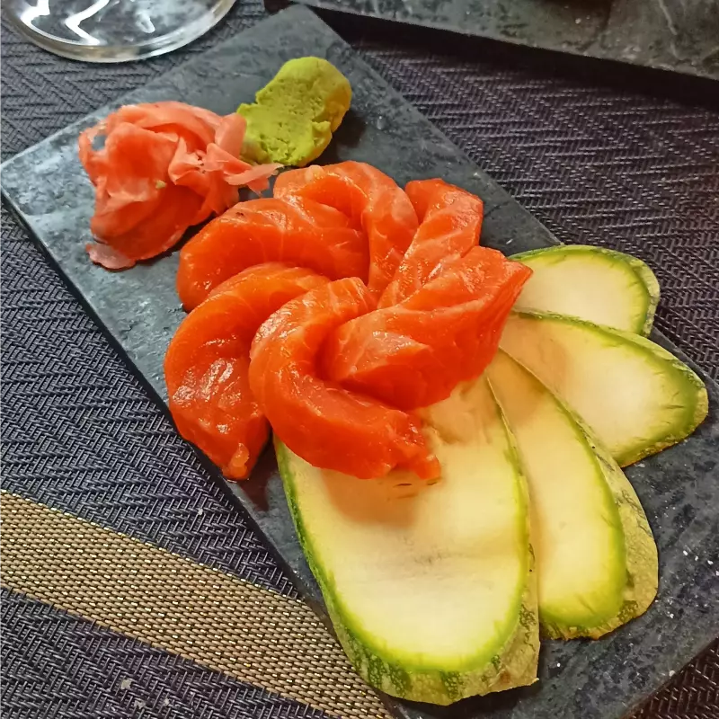 Sashimi Salmon Fresco x6 Unidades