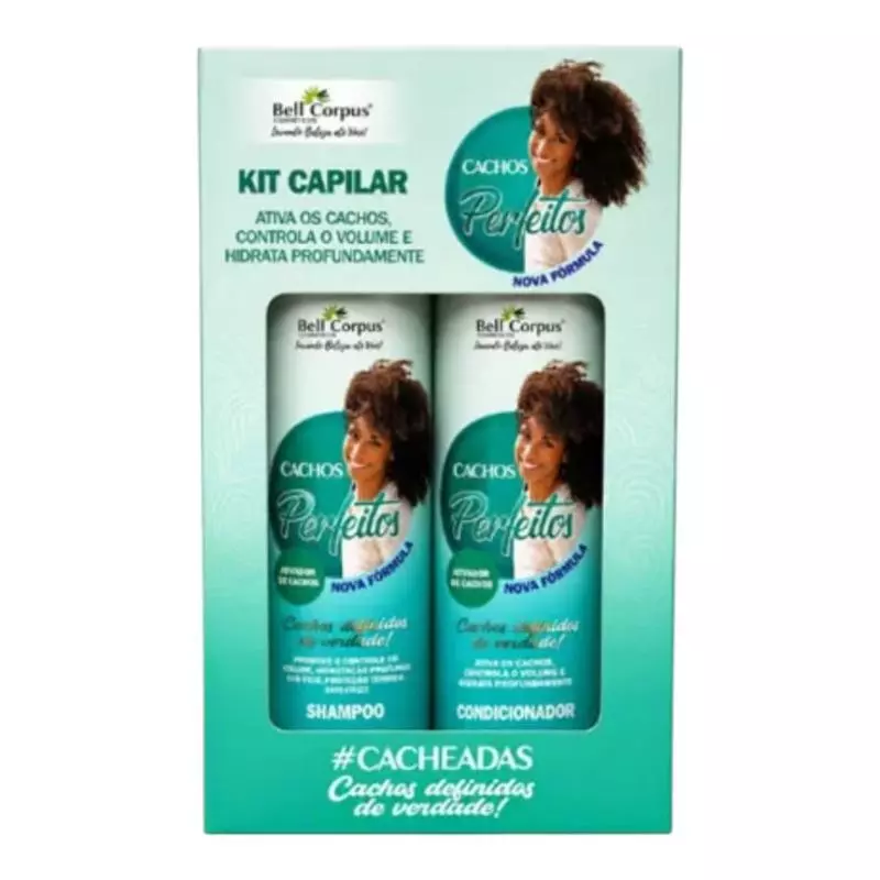 KIT CAPILAR 2X1 CACHOS PERFEITO