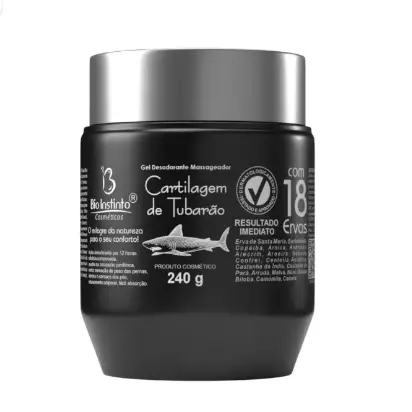 Gel Cartilagem de Tubarão-240gr bio