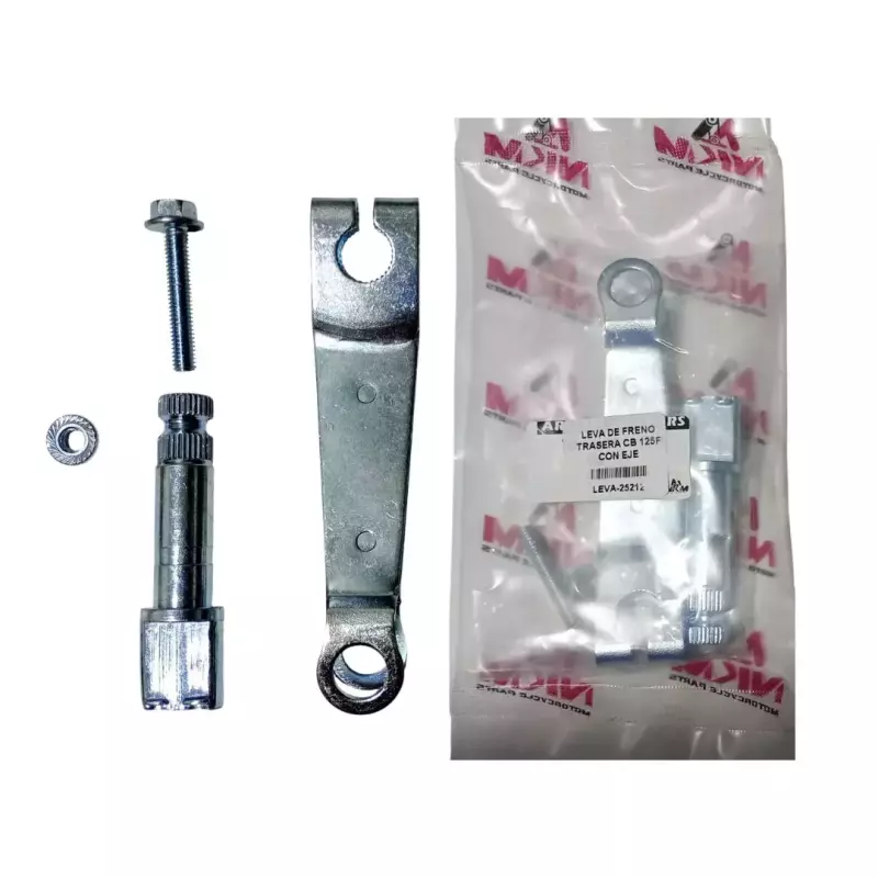 LEVA TRASERA CB125F CON EJE