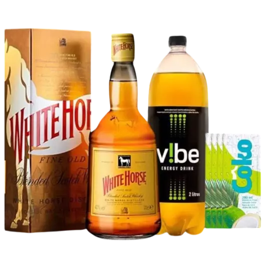 COMBO DE CAVALO BRANCO + VIBE