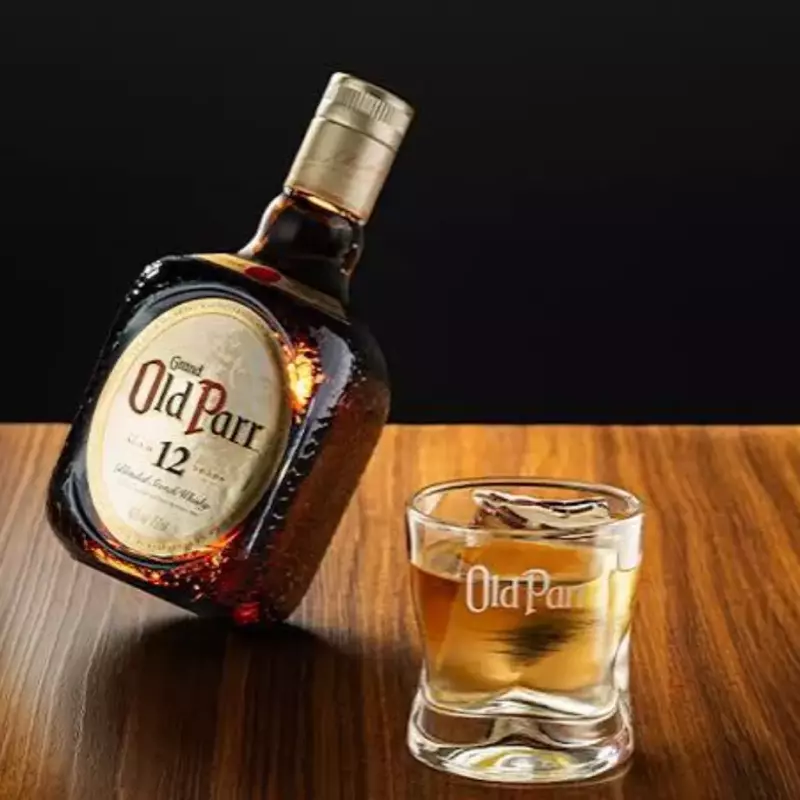 OldParr com água de coco
