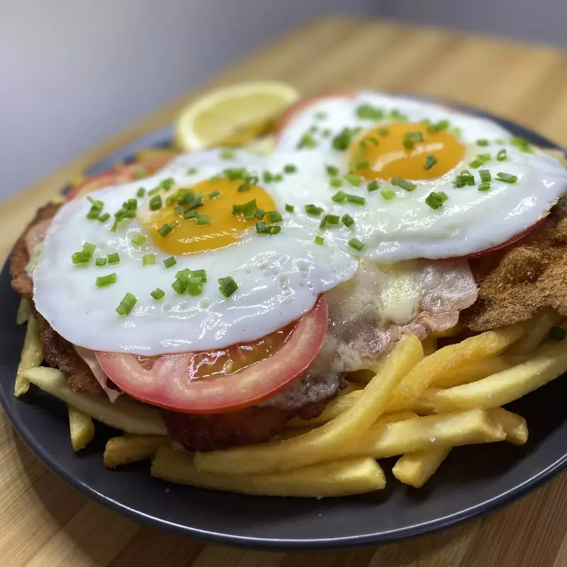 Milanesa completa para 2