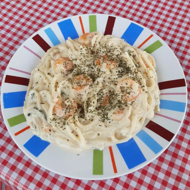 Pasta de camarones