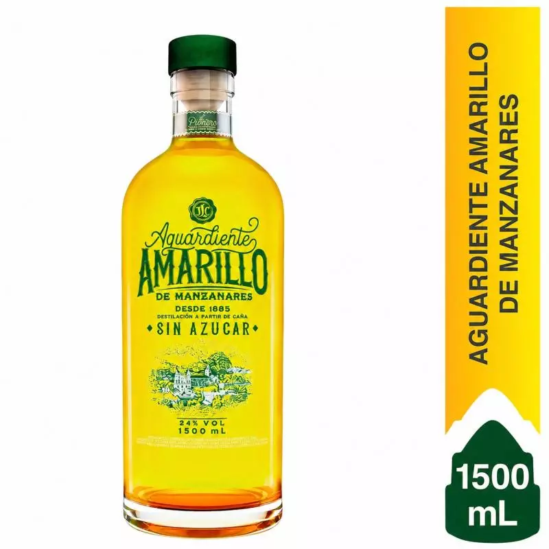 Garrafa Guaro Amarillo De Manzanares