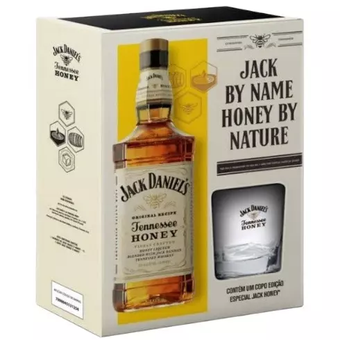 Kit Jack Daniel's Honey 1L + Caneca