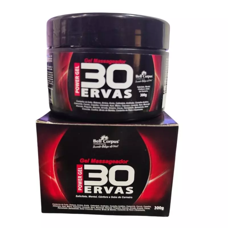 Gel Bell-30 ervas pote 300g