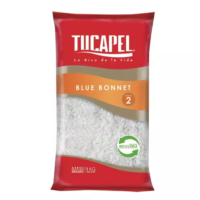 ARROZ G2 TUCAPEL BLUE BONNET 1KG