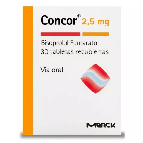 CONCOR 2,5MG 30 TABLETAS
