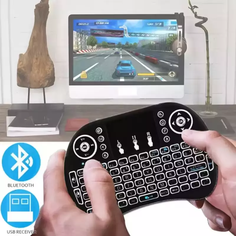 Mini Teclado Inalámbrico + Mousepad