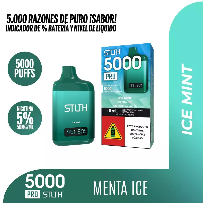 ICE MINT❄️ (5.000 PUFFS)
