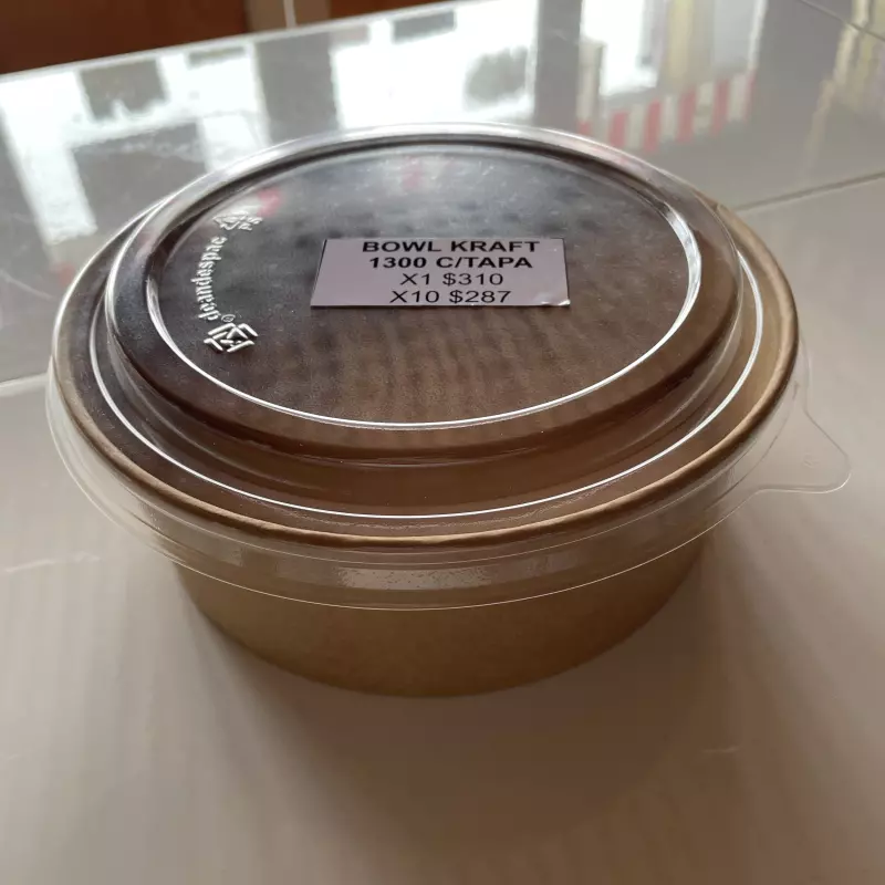 BOWL 1300 C/TAPA